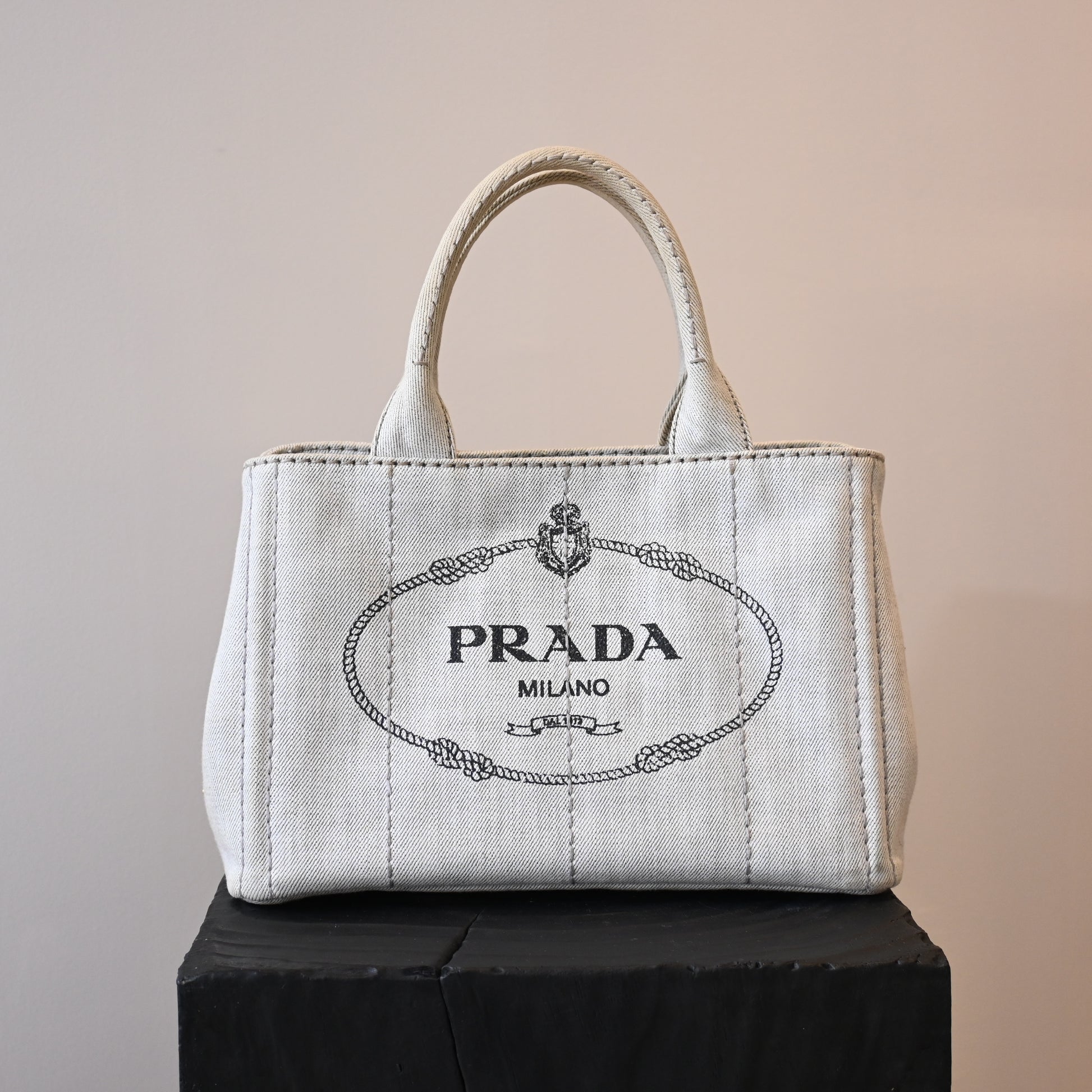Prada Canapa Tote Small - Leluxe Vintage Sdn. Bhd.