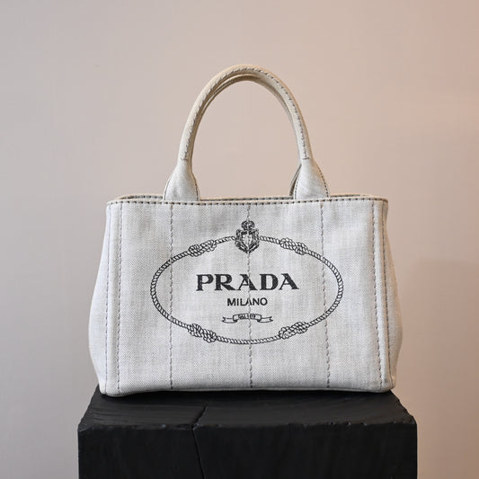 Prada Canapa Tote Small