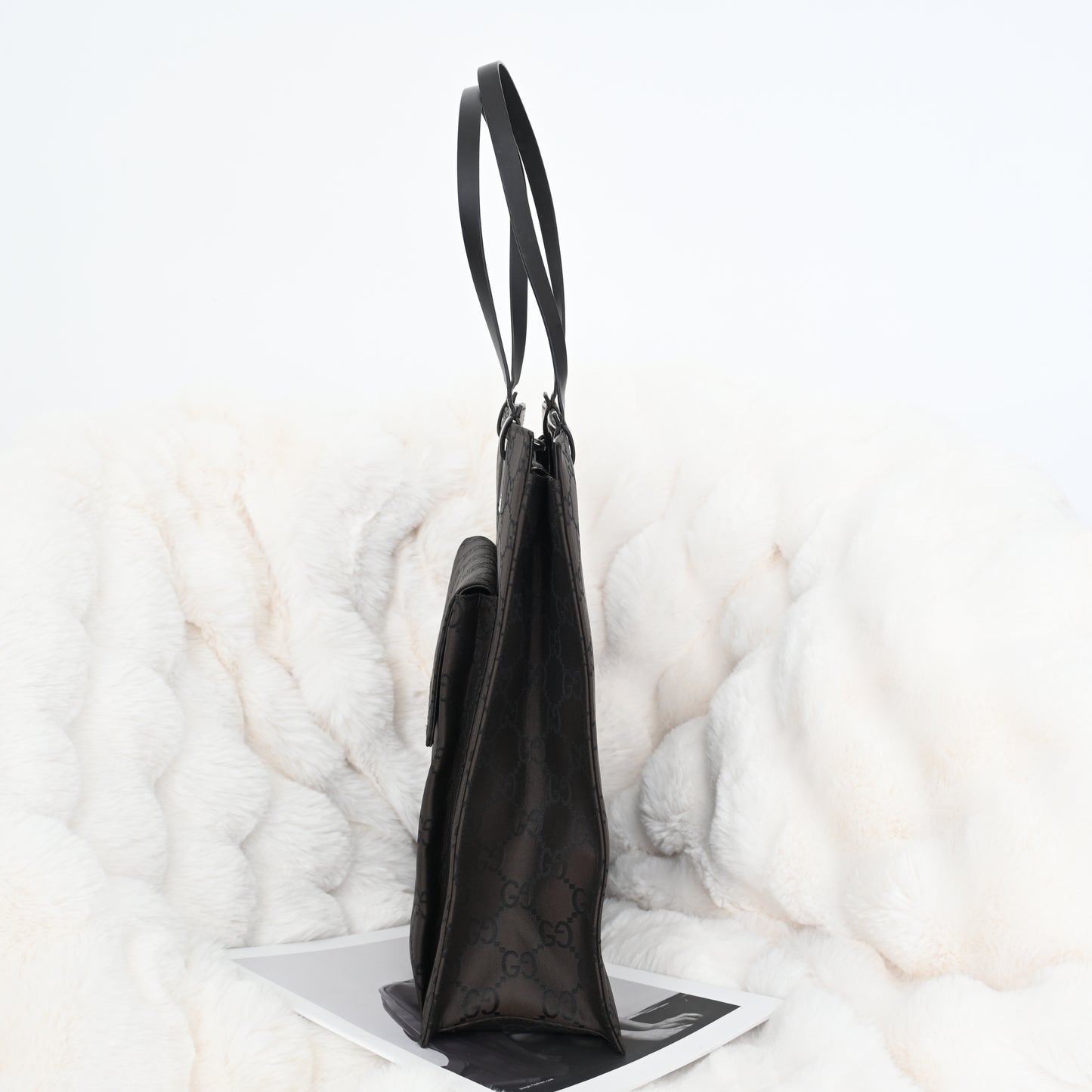 Gucci GG Brown Canvas Tote