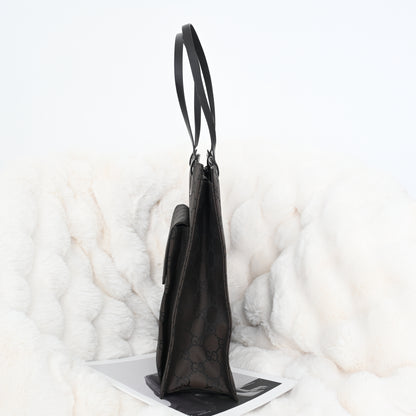 Gucci GG Brown Canvas Tote