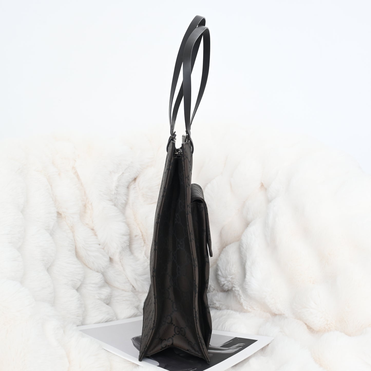 Gucci GG Brown Canvas Tote