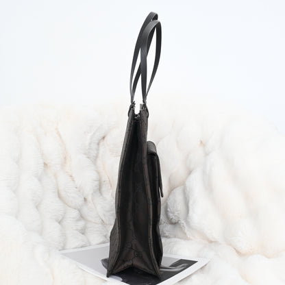 Gucci GG Brown Canvas Tote