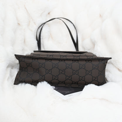 Gucci GG Brown Canvas Tote