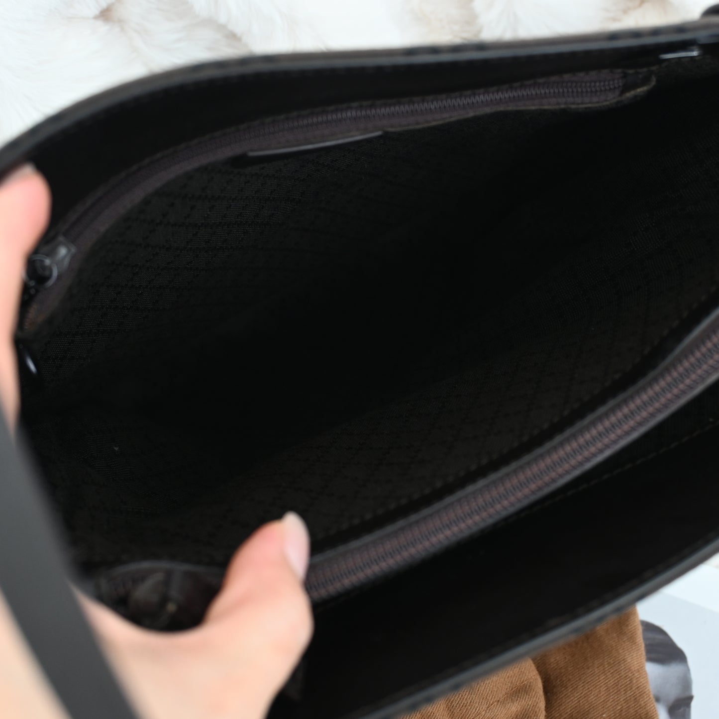 Gucci GG Brown Canvas Tote