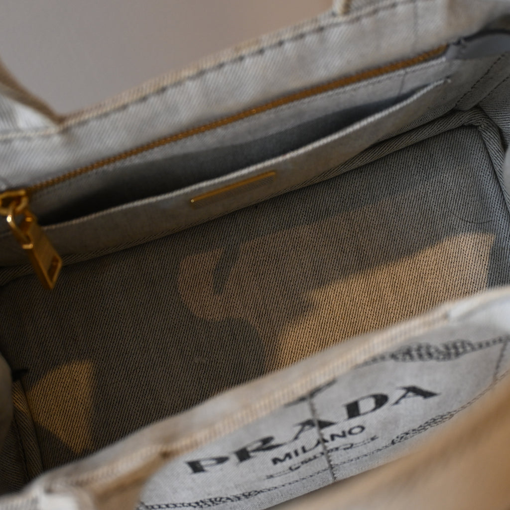 Prada Canapa Tote Small - Leluxe Vintage Sdn. Bhd.