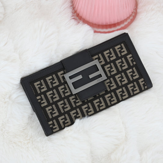 Fendi P.Foflio Zucchino Long Wallet