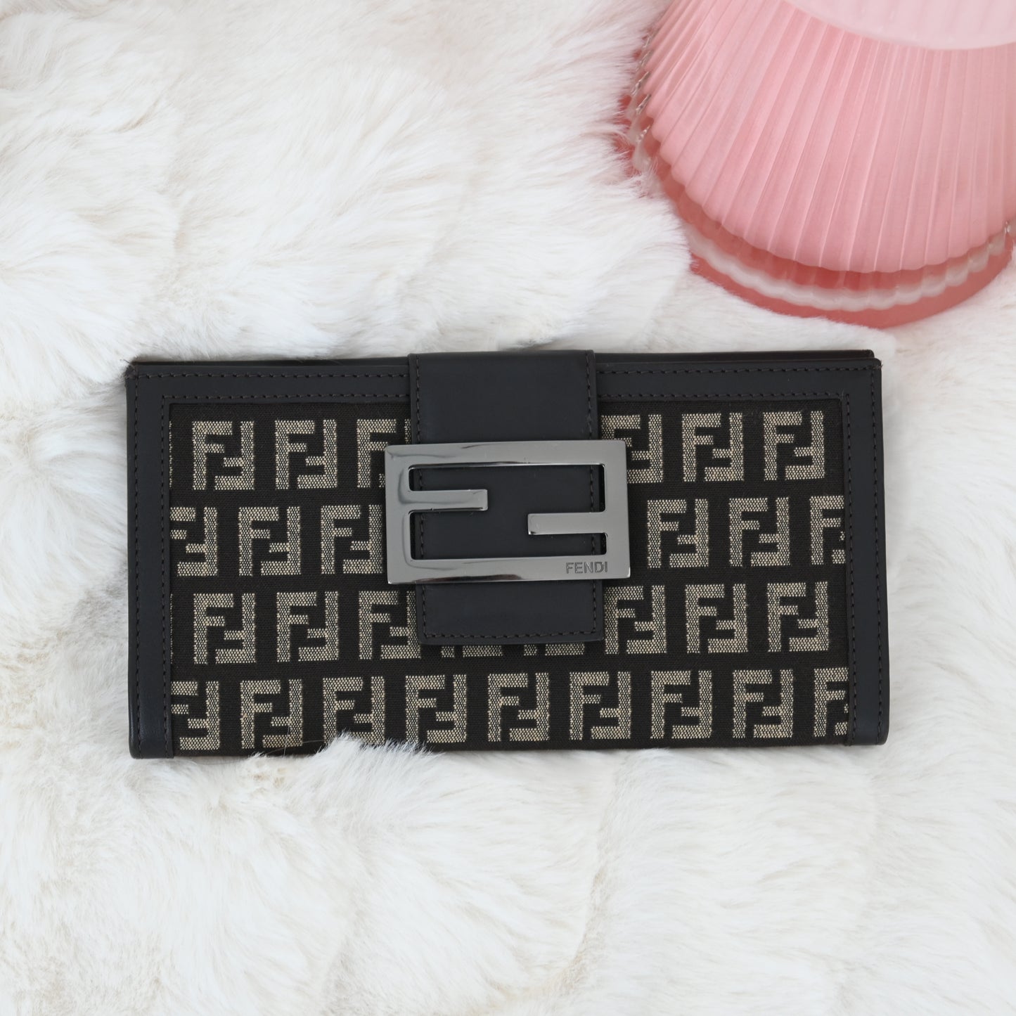 Fendi P.Foflio Zucchino Long Wallet