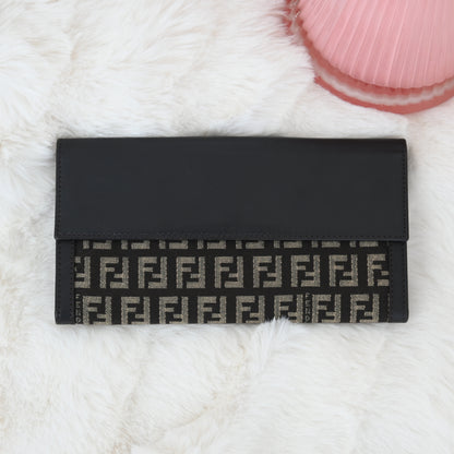 Fendi P.Foflio Zucchino Long Wallet