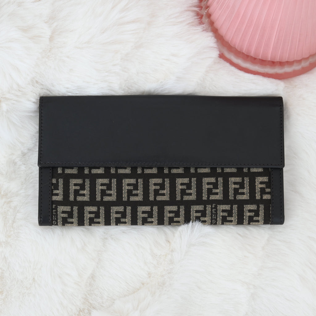 Fendi P.Foflio Zucchino Long Wallet