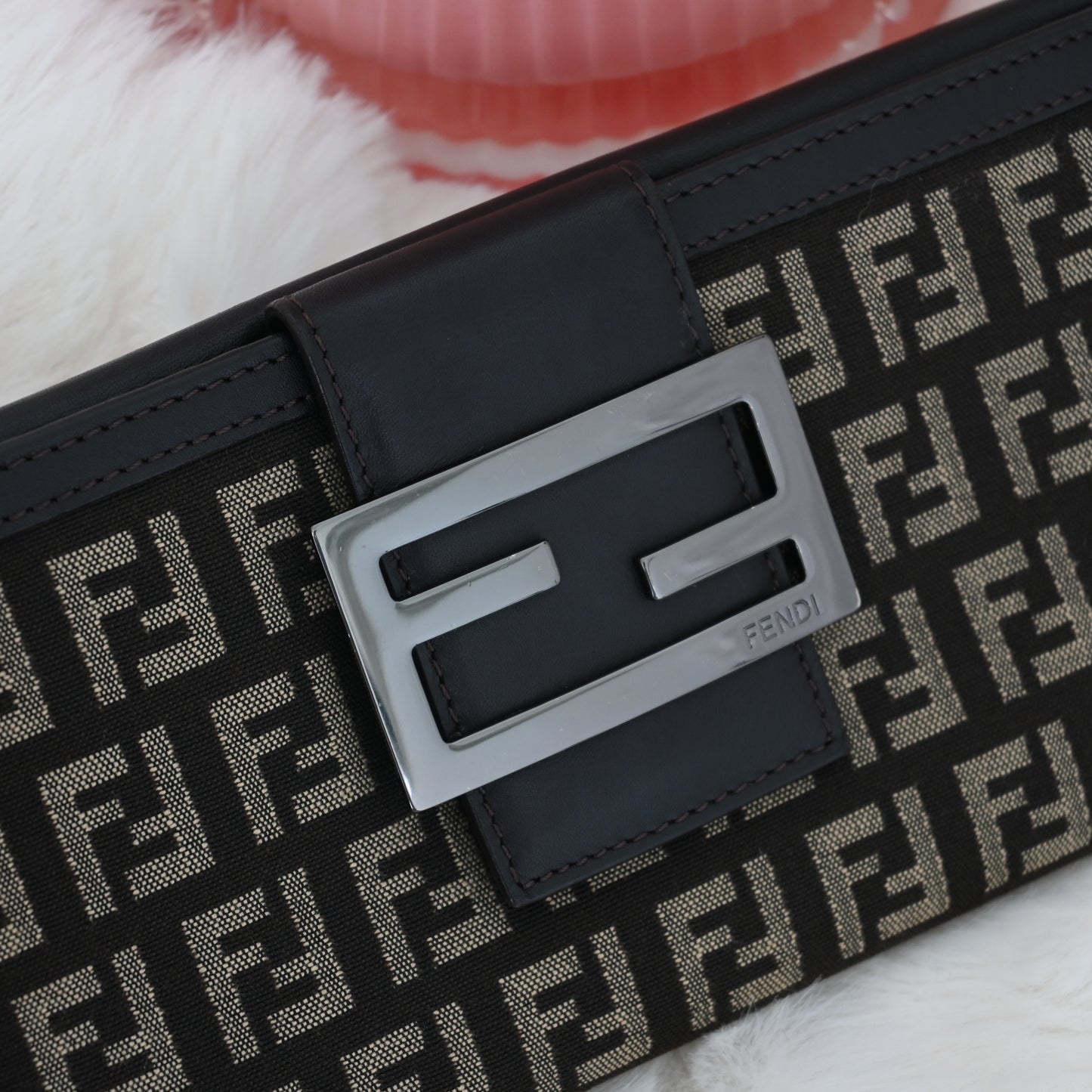 Fendi P.Foflio Zucchino Long Wallet