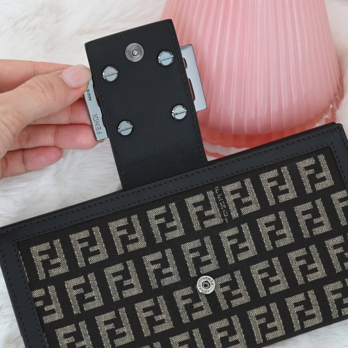 Fendi P.Foflio Zucchino Long Wallet