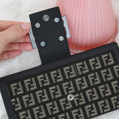Fendi P.Foflio Zucchino Long Wallet