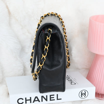 Chanel Chevron Flap Chain Shoulder Bag