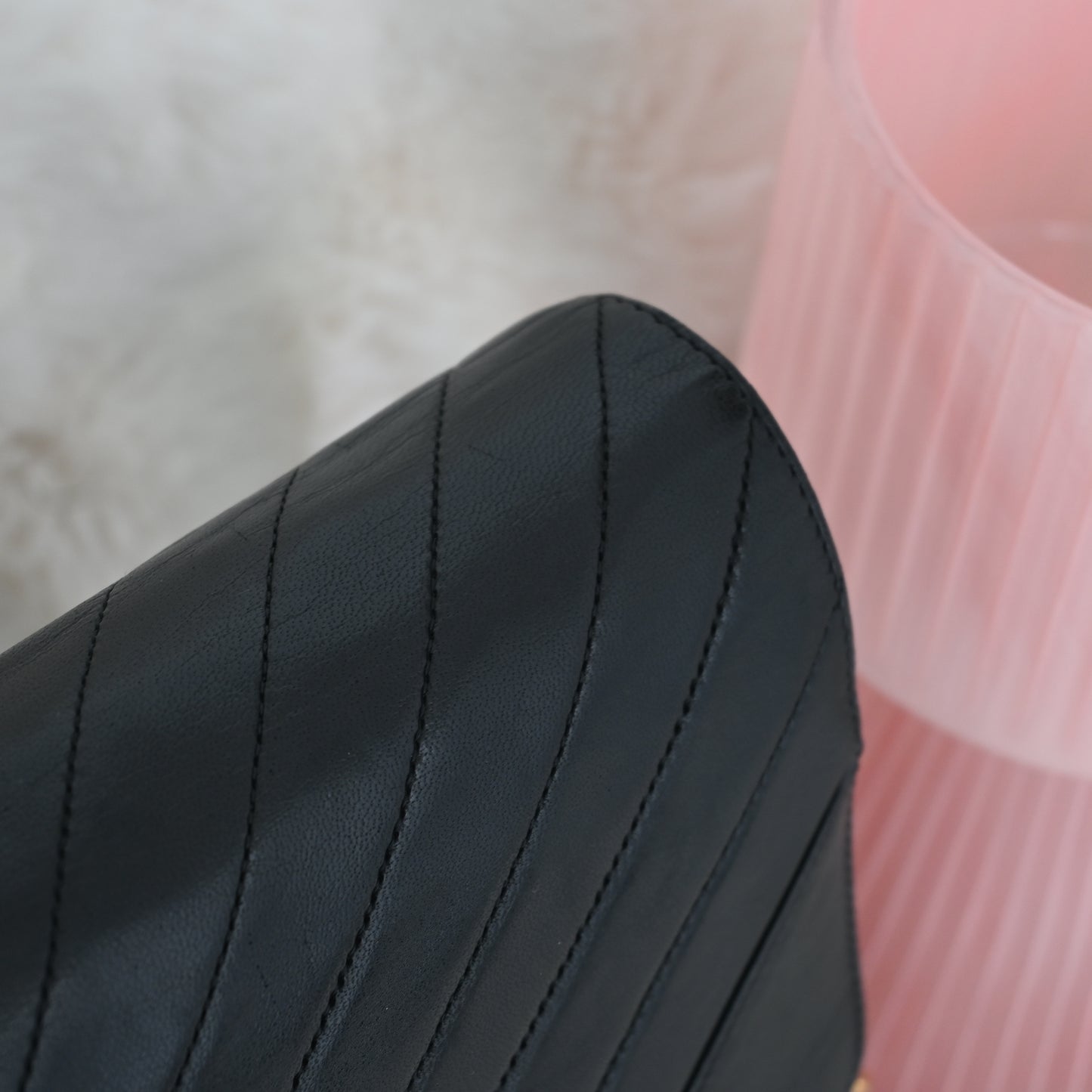 Chanel Chevron Flap Chain Shoulder Bag