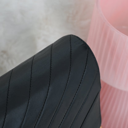 Chanel Chevron Flap Chain Shoulder Bag