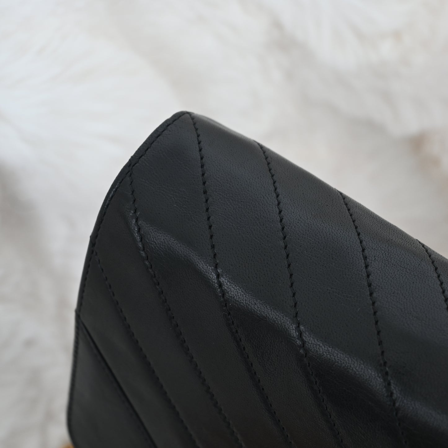 Chanel Chevron Flap Chain Shoulder Bag