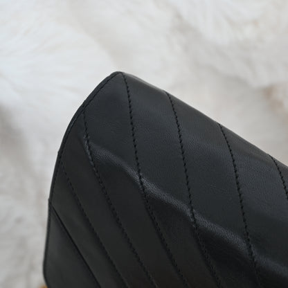 Chanel Chevron Flap Chain Shoulder Bag