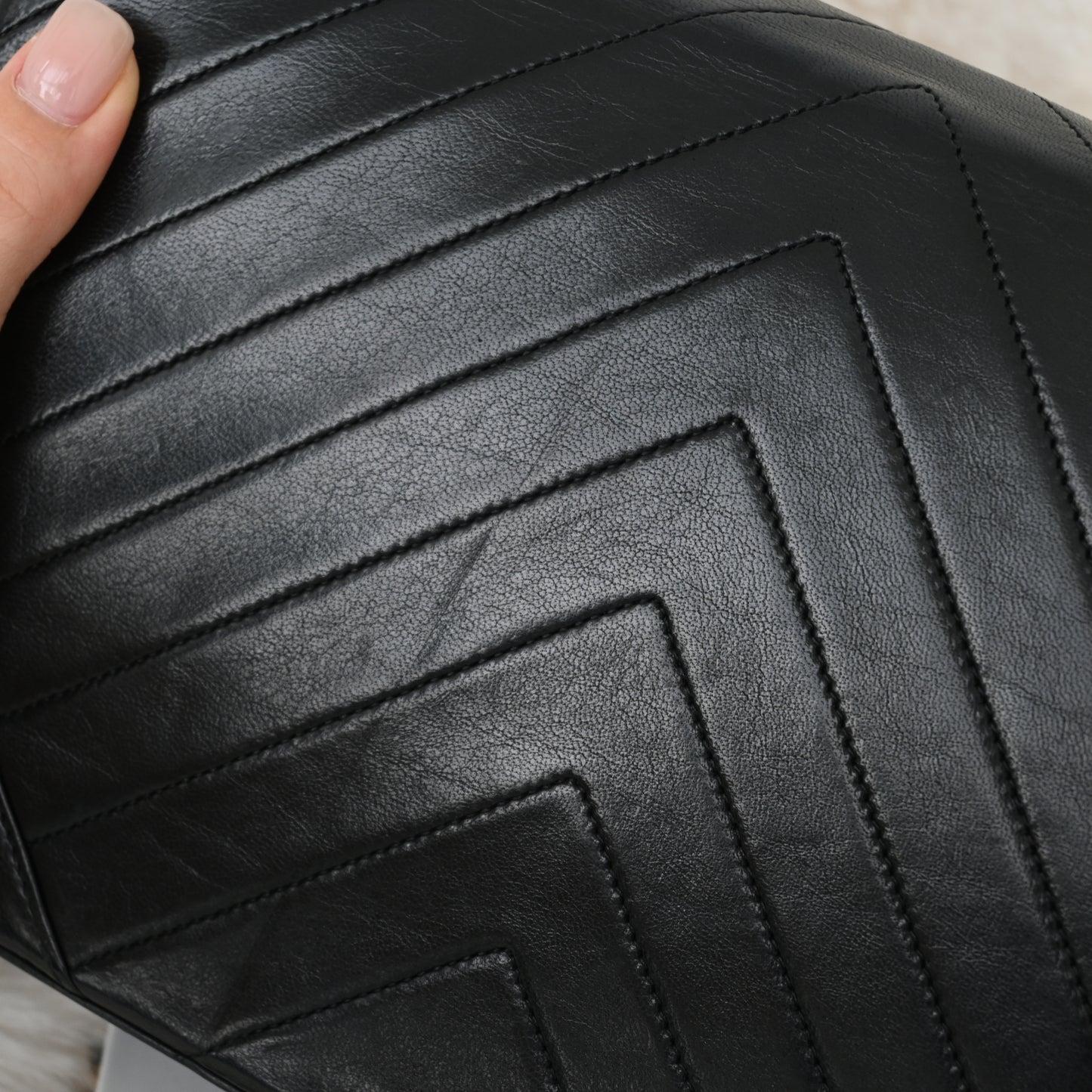 Chanel Chevron Flap Chain Shoulder Bag