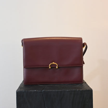 Cartier Bordeaux Envelope Bag - Leluxe Vintage Sdn. Bhd.