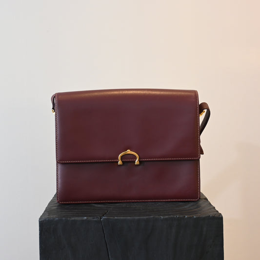 Cartier Bordeaux Envelope Bag - Leluxe Vintage Sdn. Bhd.