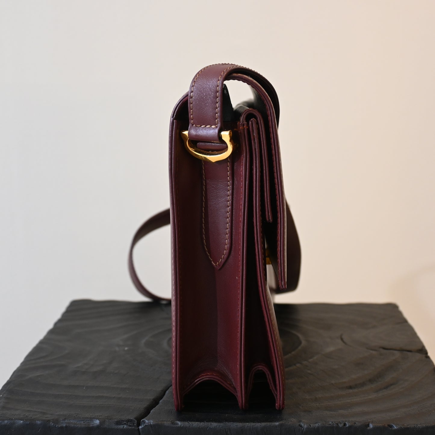 Cartier Bordeaux Envelope Bag - Leluxe Vintage Sdn. Bhd.