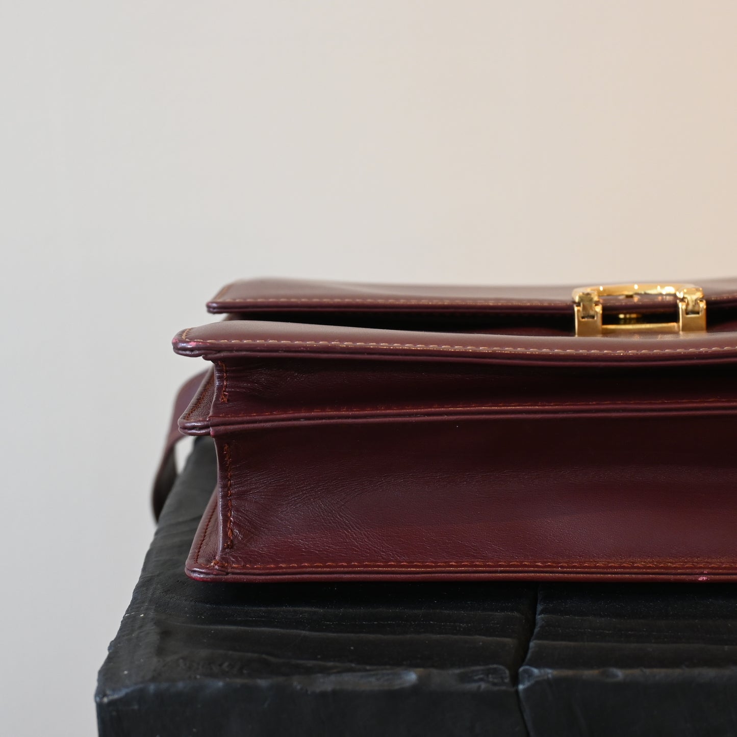 Cartier Bordeaux Envelope Bag - Leluxe Vintage Sdn. Bhd.