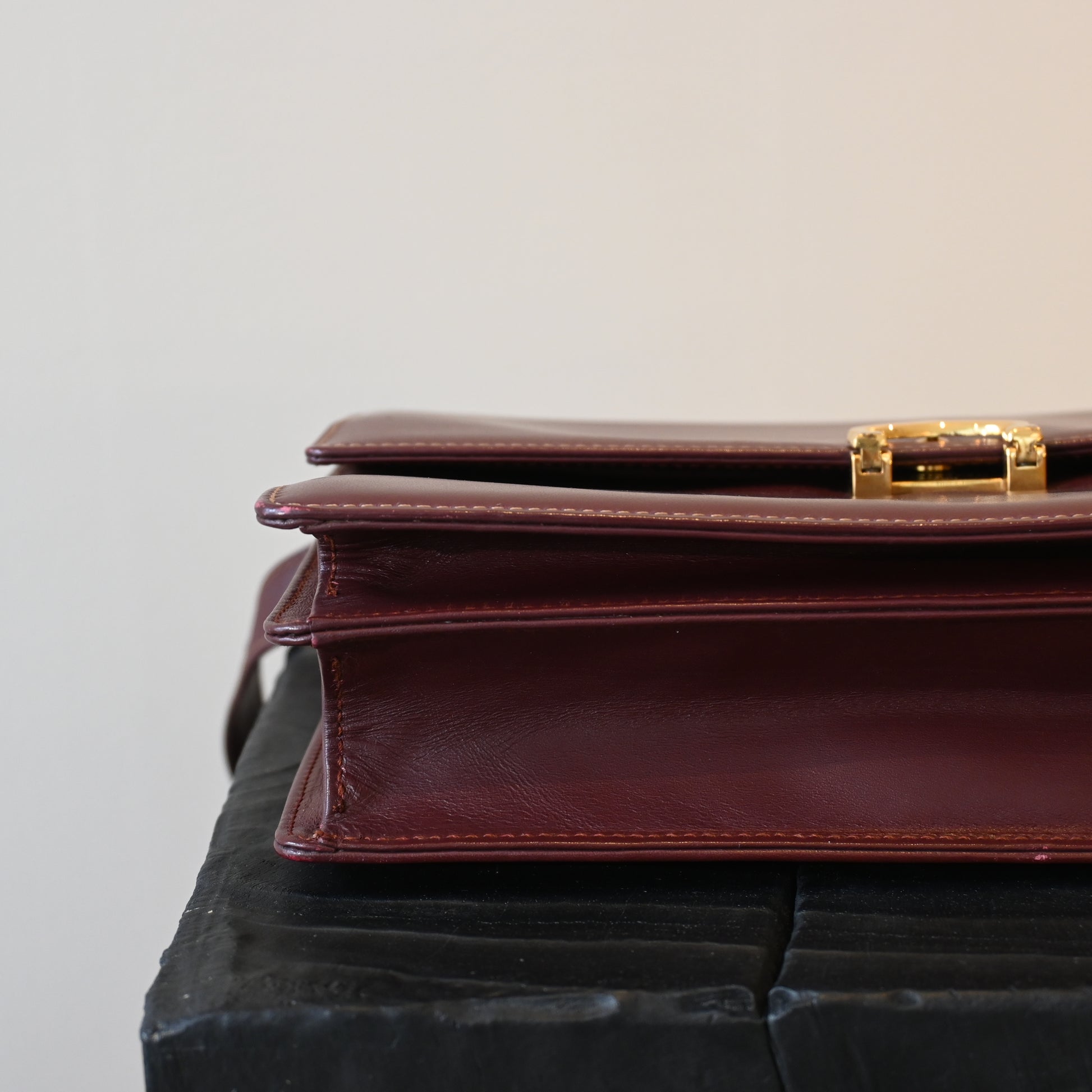 Cartier Bordeaux Envelope Bag - Leluxe Vintage Sdn. Bhd.