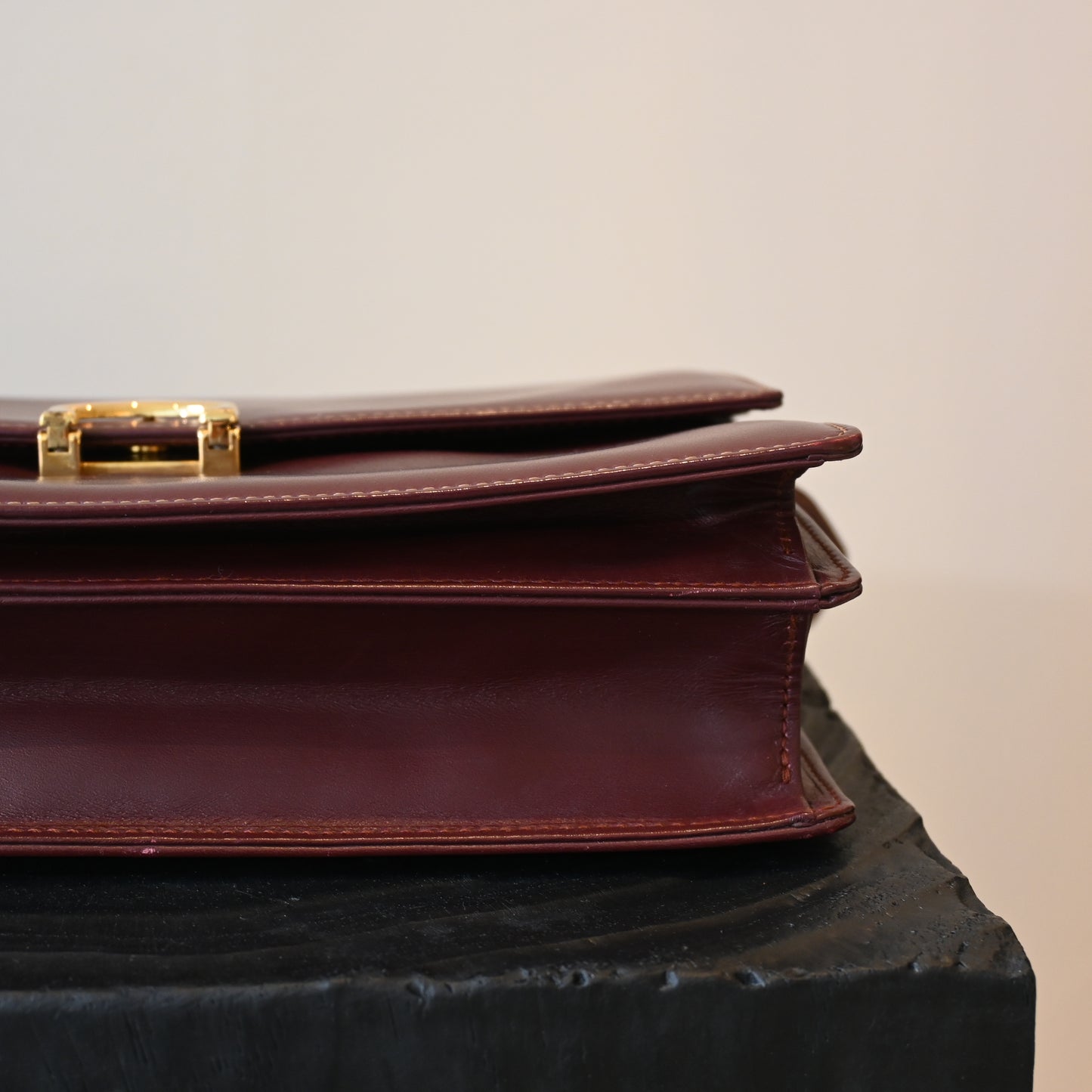 Cartier Bordeaux Envelope Bag - Leluxe Vintage Sdn. Bhd.