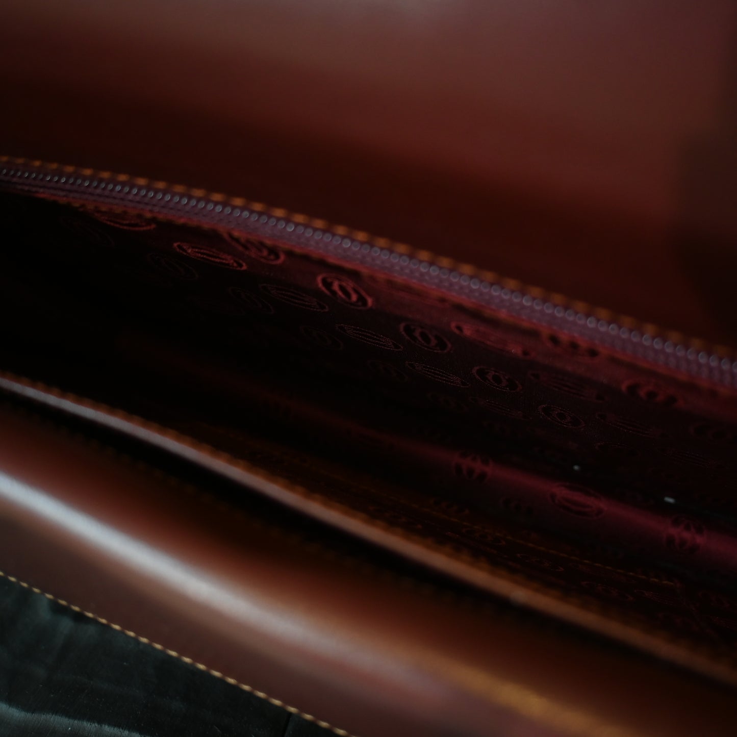 Cartier Bordeaux Envelope Bag - Leluxe Vintage Sdn. Bhd.