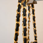 Chanel Logo Caviar Skin Mini Chain Tote - Leluxe Vintage Sdn. Bhd.