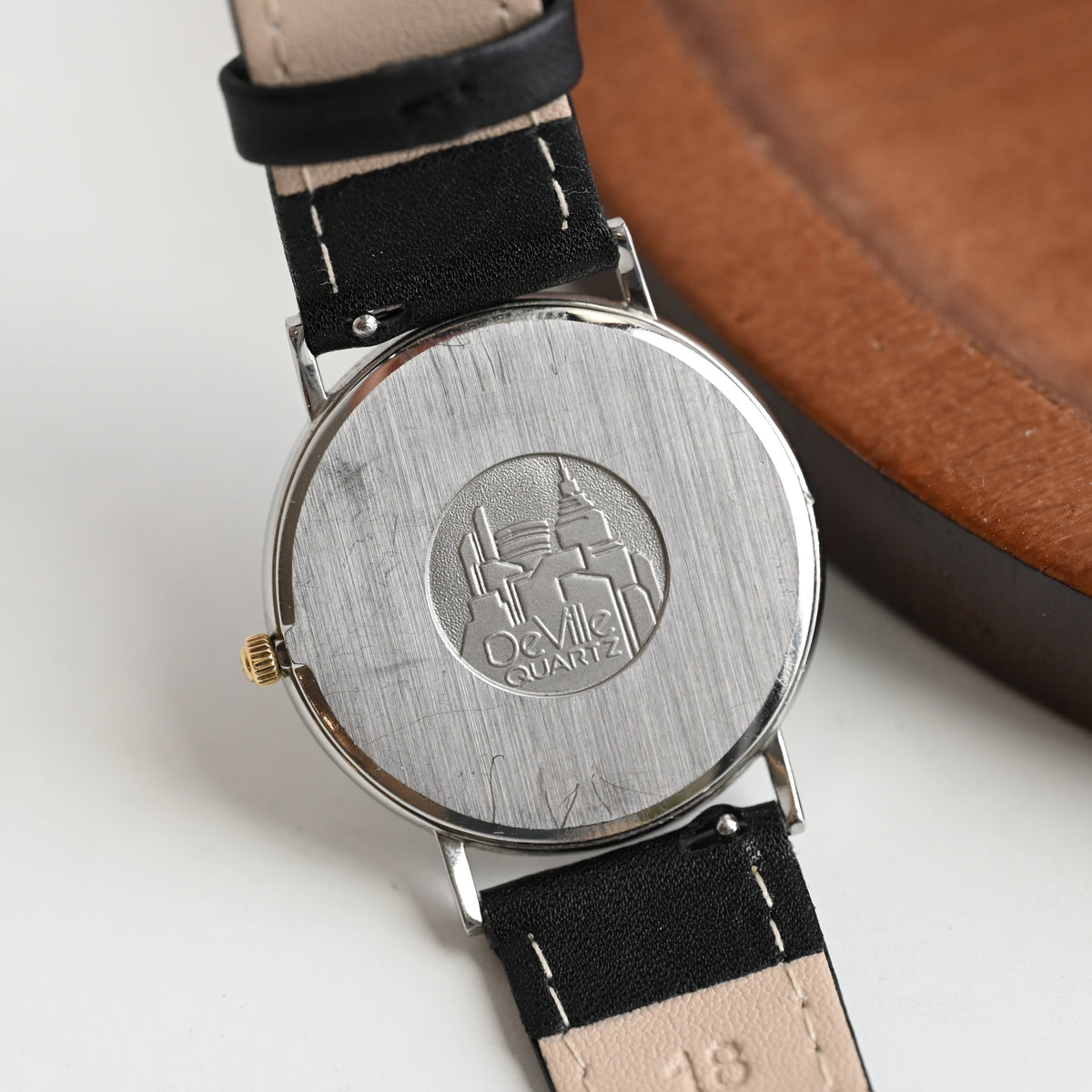 Omega De Ville White Roman Dial Watch Ref.195.0075 Cal.1378