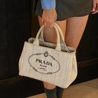 Prada Canapa Tote Small - Leluxe Vintage Sdn. Bhd.