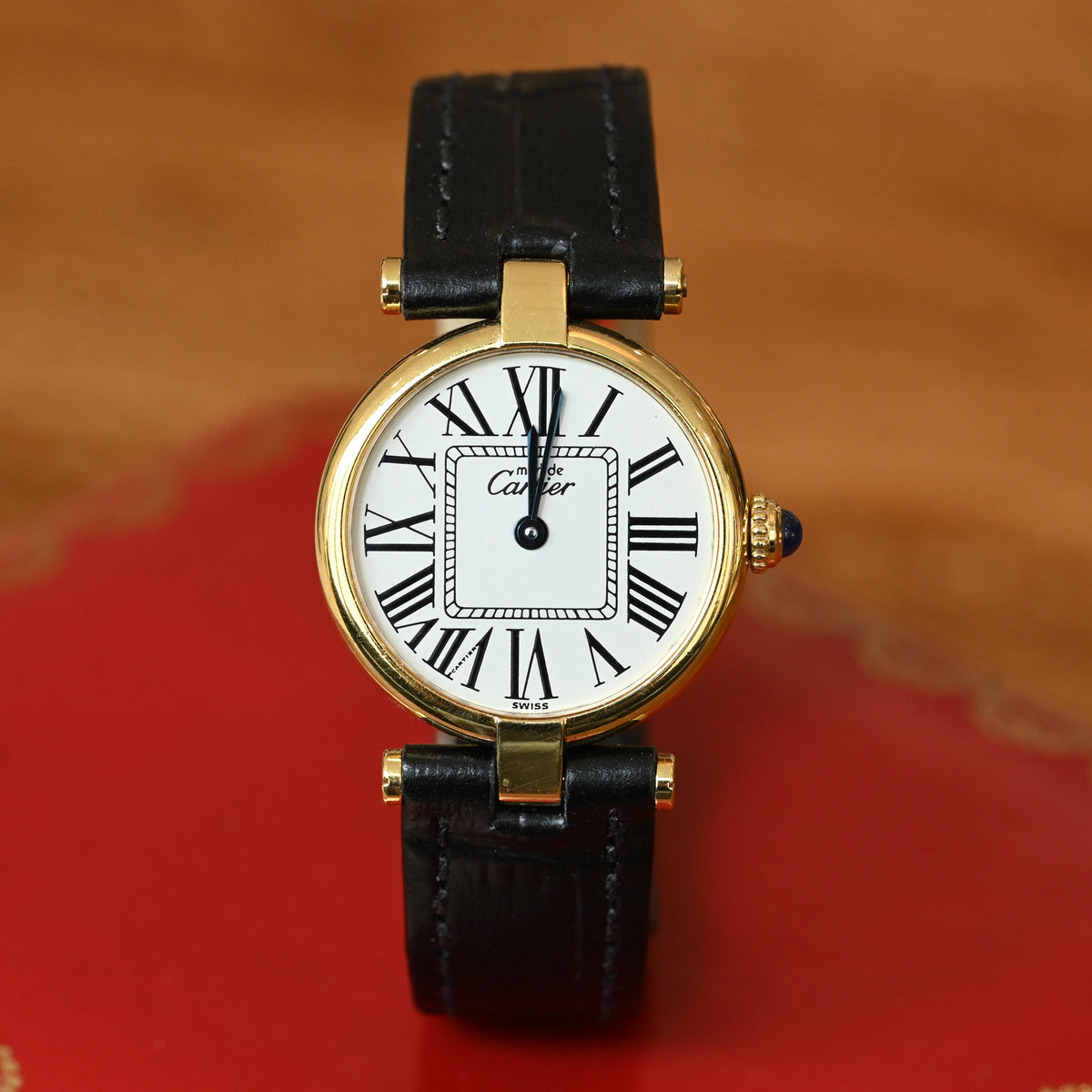 Cartier Must Vendôme SM Opalin Dial Watch Ref.590004