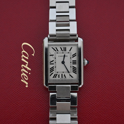 Cartier Tank Stainless Steel SM