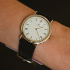 Omega De Ville White Roman Dial Watch Ref.195.0075 Cal.1378