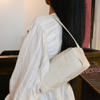 Bottega Veneta White Small Brick Bag - Leluxe Vintage Sdn. Bhd.