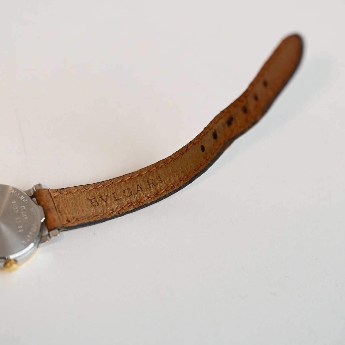 Bvlgari BB23 SGLD Ladies Watch 18K YG x Stainless Steel