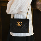 Chanel Big CC Logo Envelope Chain Bag - Leluxe Vintage Sdn. Bhd.