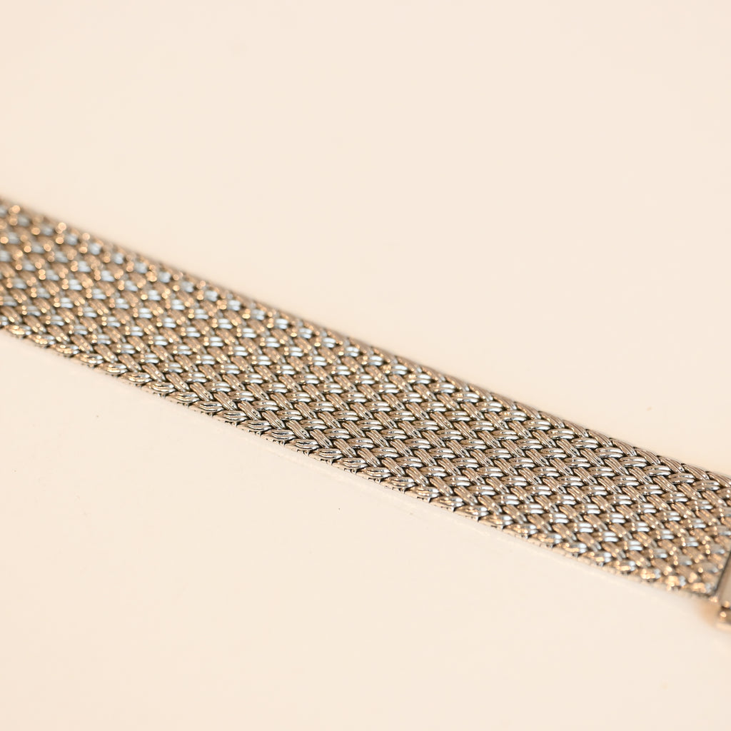 Omega De Ville Tonneau Mesh Bracelet Watch Ref.595.0099 Cal.1458