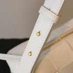 Bottega Veneta White Small Brick Bag - Leluxe Vintage Sdn. Bhd.