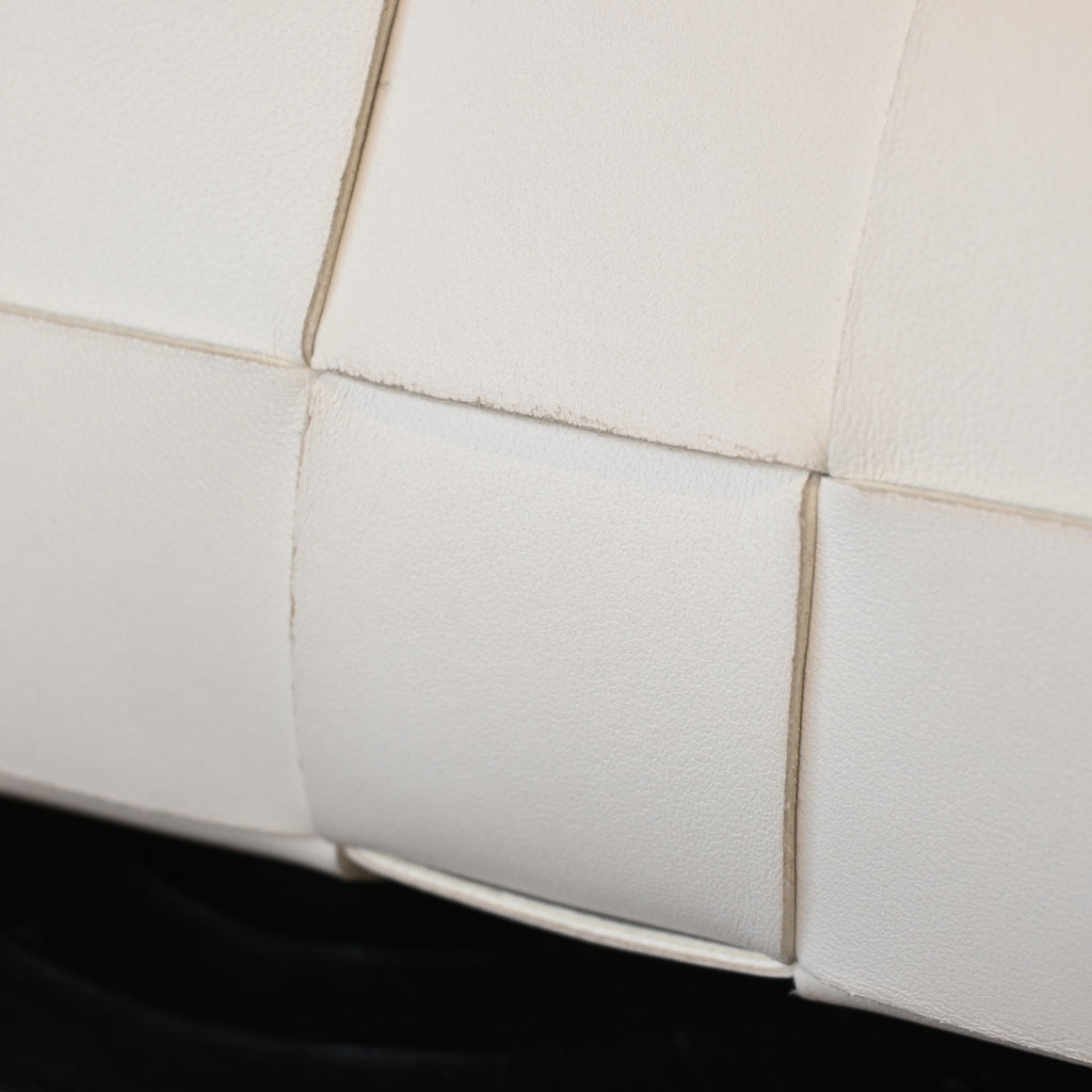 Bottega Veneta White Small Brick Bag - Leluxe Vintage Sdn. Bhd.