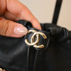 Chanel Drawstring Chain Bucket Bag - Leluxe Vintage Sdn. Bhd.
