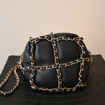 Chanel Drawstring Chain Bucket Bag - Leluxe Vintage Sdn. Bhd.