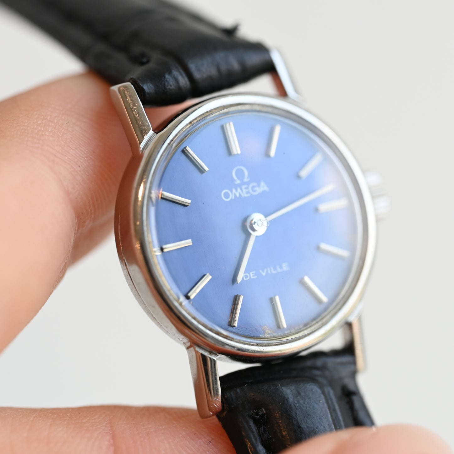 Omega De Ville Blue Dial Ref. 111.0140