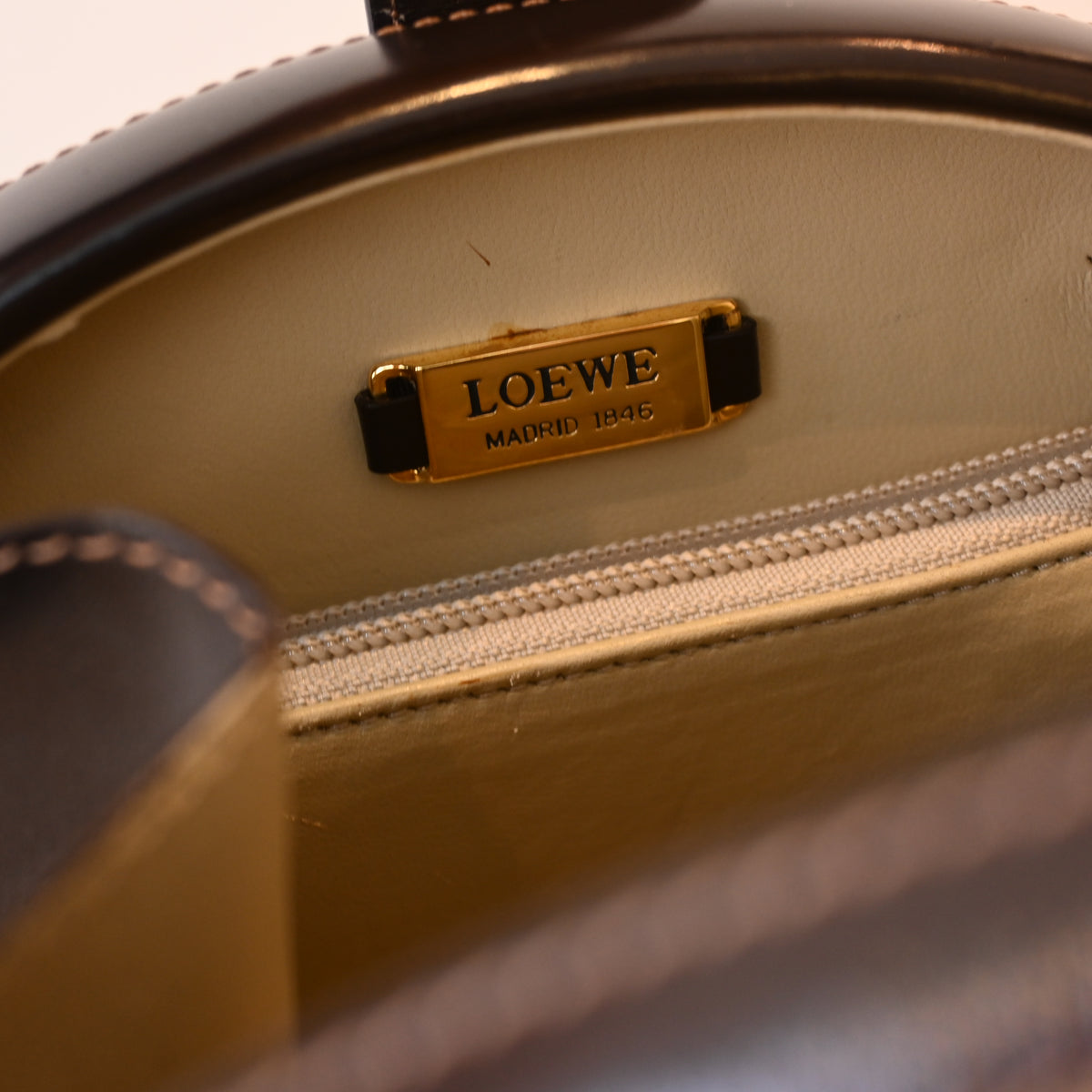 Loewe Anagram Embossed Museum Bag