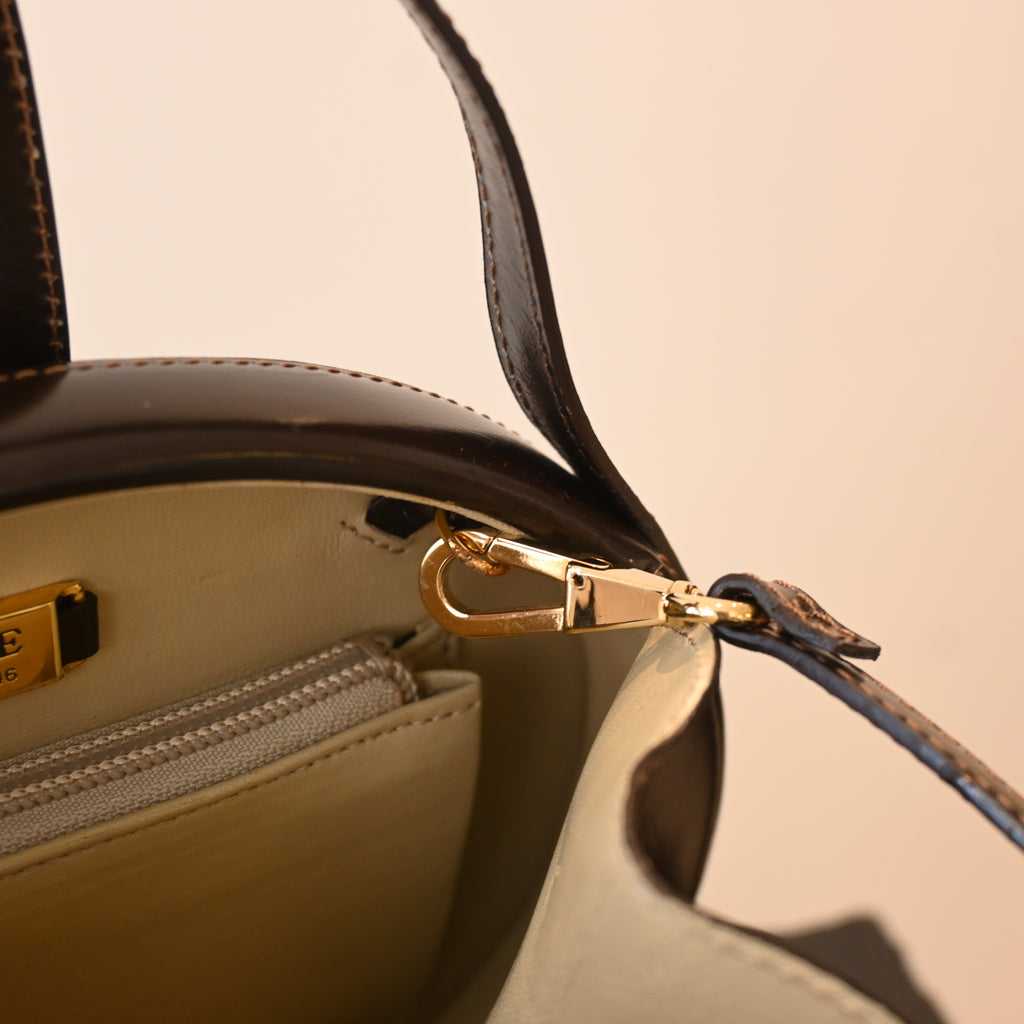 Loewe Anagram Embossed Museum Bag