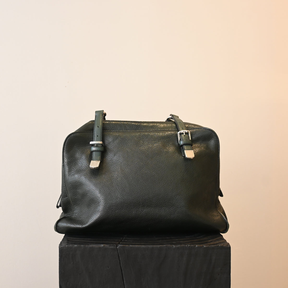 Loewe Anagram Studded Boston Bag