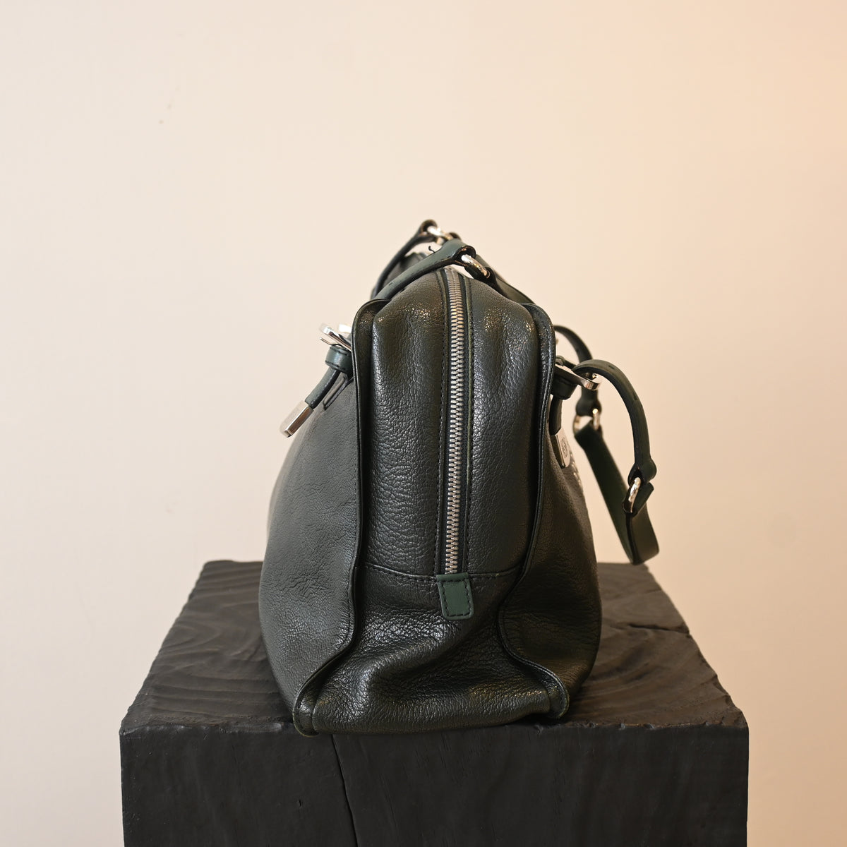 Loewe Anagram Studded Boston Bag