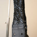 Prada Tessuto Nylon Big Hobo Bag with Braided Strap