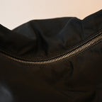 Prada Tessuto Nylon Big Hobo Bag with Braided Strap